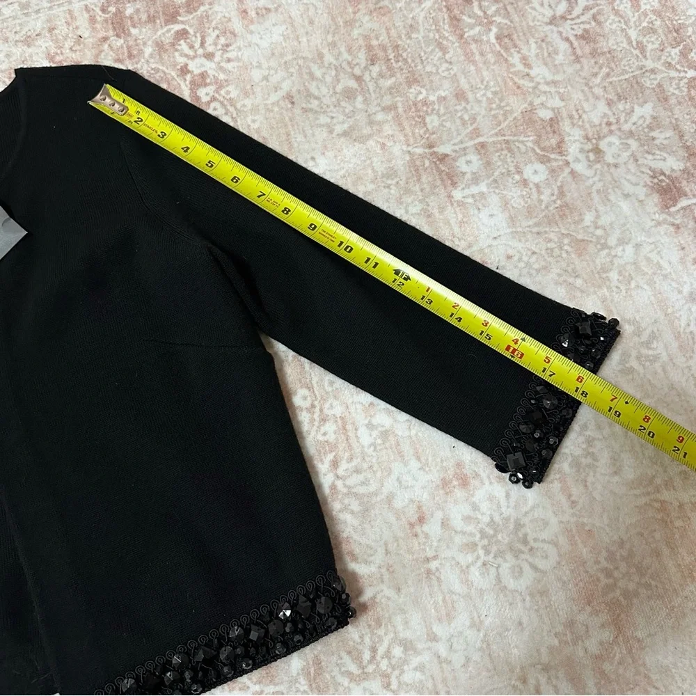 NWT Ann Taylor Merino Wool Crystal Cardigan - Picture 11 of 14